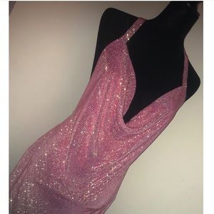 Pink diamond white dress Clearance